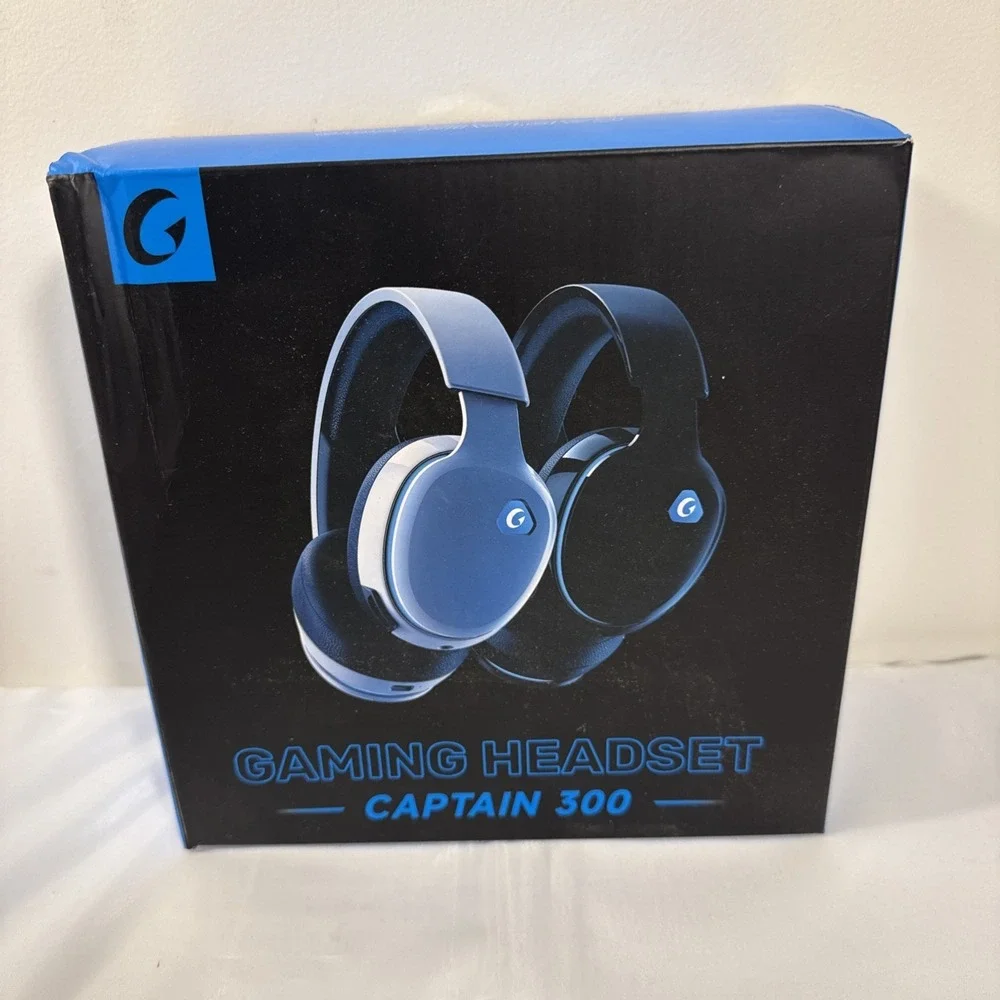 Captain 300 Wireless Over-Ear‎ Bluetooth Gaming Headset White